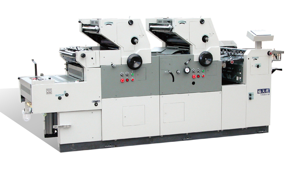 FJ62DD-NP機組式雙面、雙色打碼膠印機